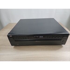 JVC XL-F152BK 5 Disc Automatic CD Changer Carousel READ
